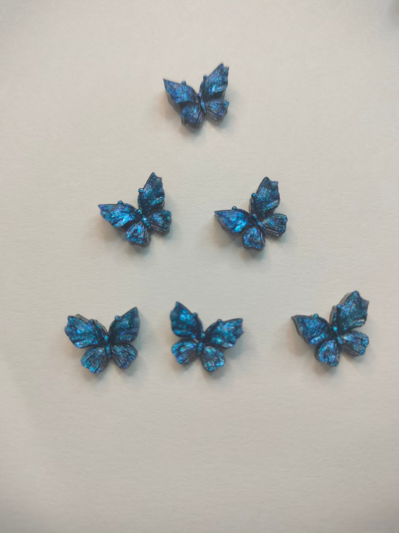 Blue Butterfly Charms for Nail Arts