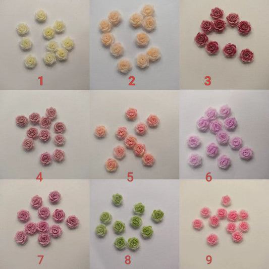 3D Flower Charms for Nail Charms, Nail Art, DIY