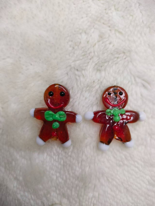 Christmas Glass Beads