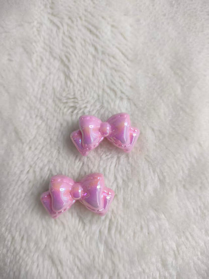 🎀Acrylic  UV Bow Beads