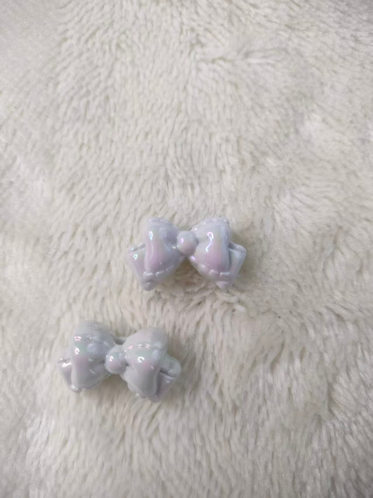 🎀Acrylic  UV Bow Beads