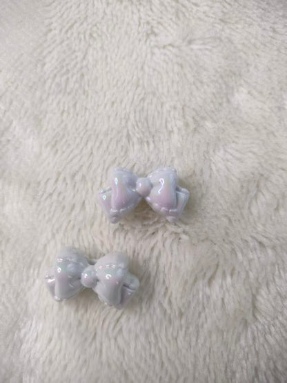 🎀Acrylic  UV Bow Beads