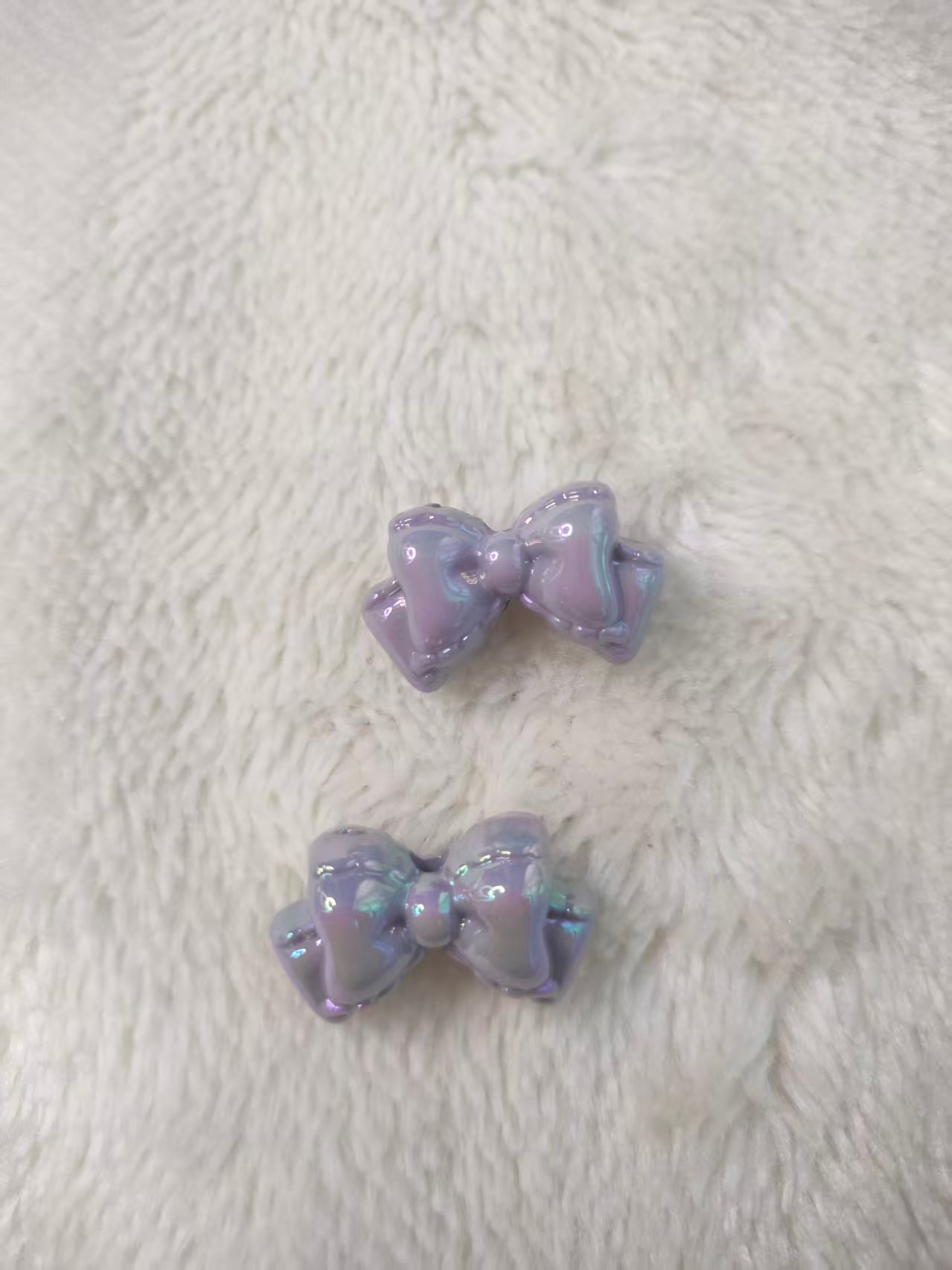 🎀Acrylic  UV Bow Beads