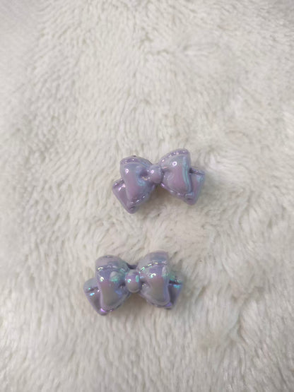 🎀Acrylic  UV Bow Beads