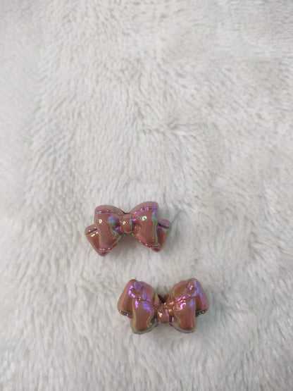 🎀Acrylic  UV Bow Beads