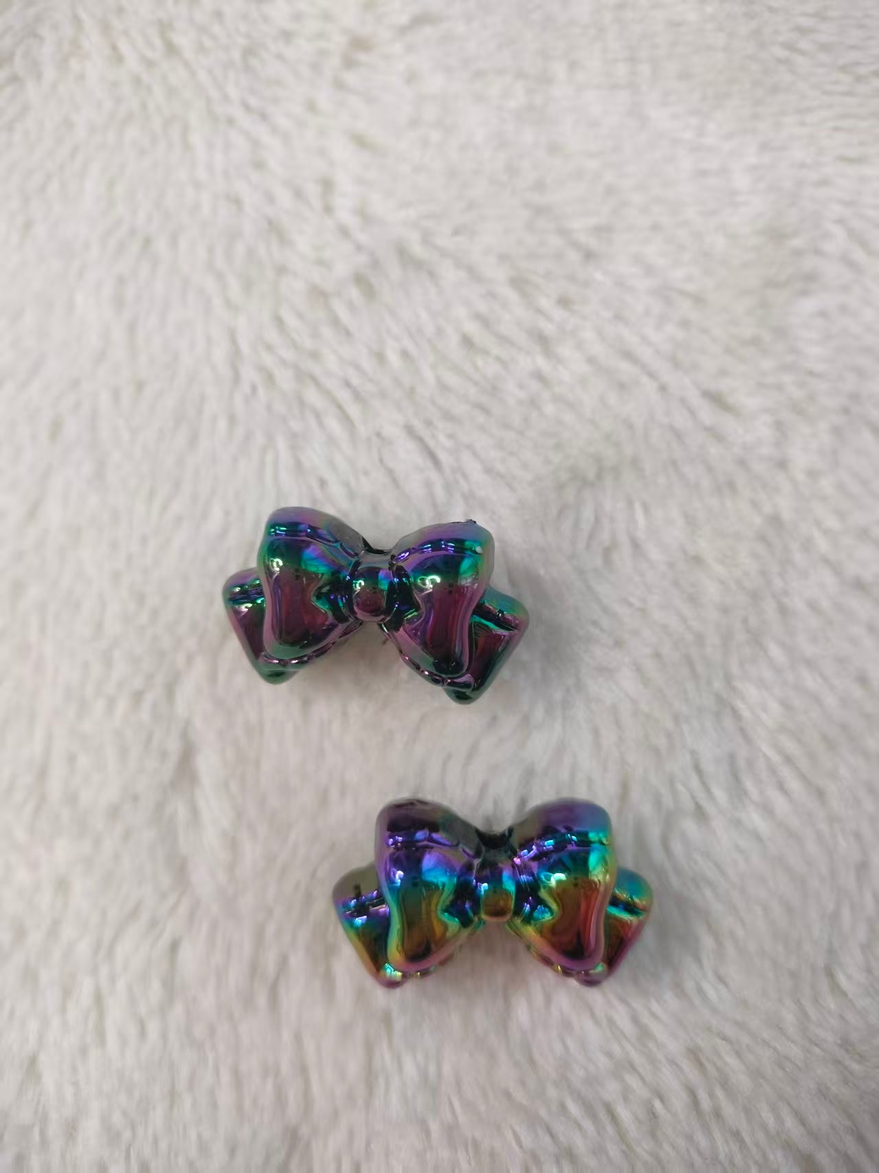 🎀Acrylic  UV Bow Beads