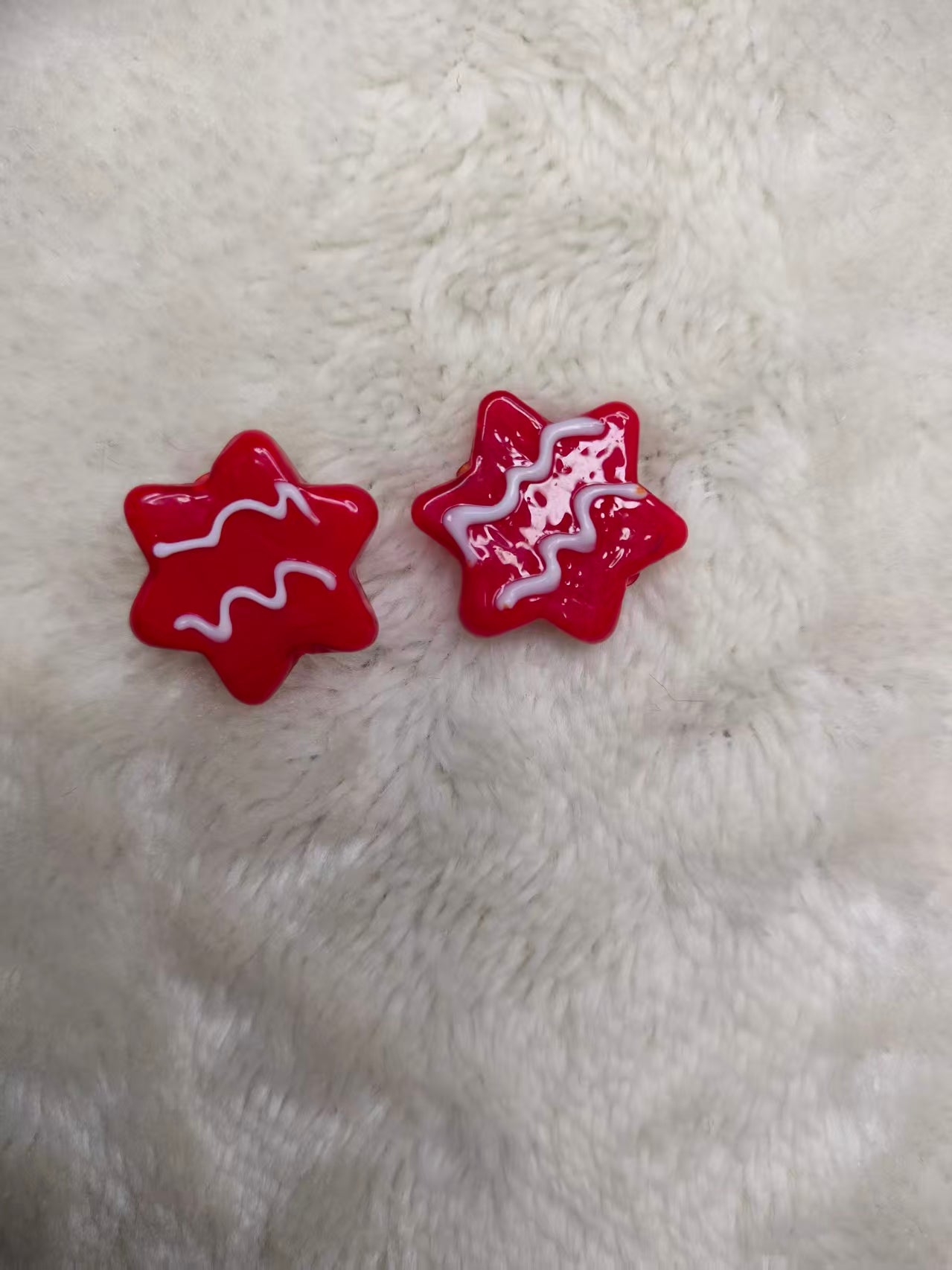 Christmas Glass Beads