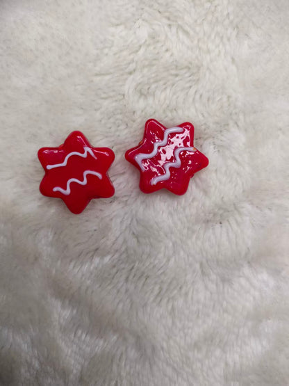 Christmas Glass Beads