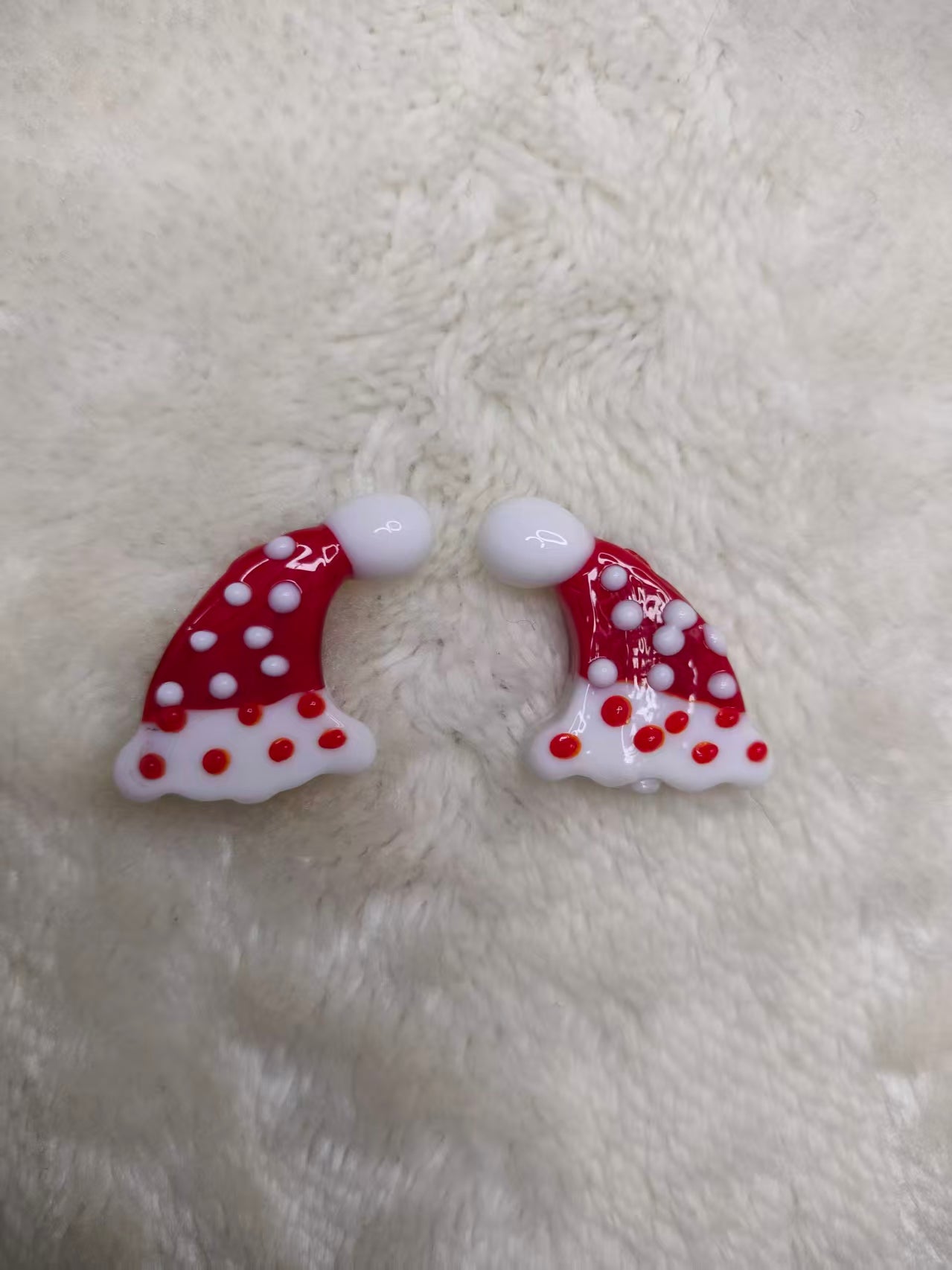 Christmas Glass Beads