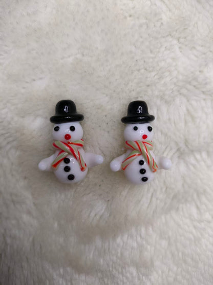 Christmas Glass Beads