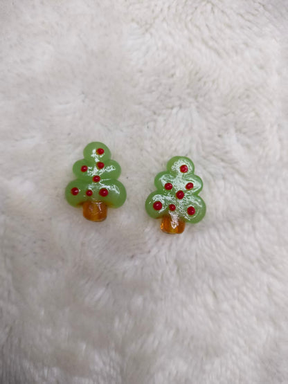 Christmas Glass Beads