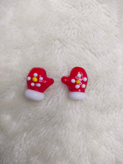 Christmas Glass Beads