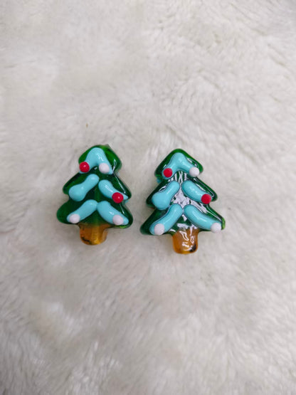 Christmas Glass Beads
