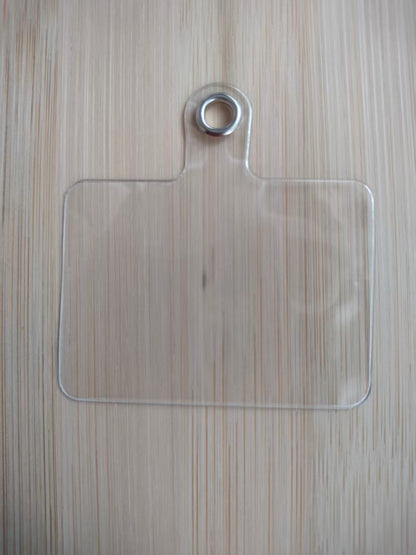 Transparent Universal Phone Tabs for Clear Phone Cases Cell Phone Tether Replacement for Smartphone Case