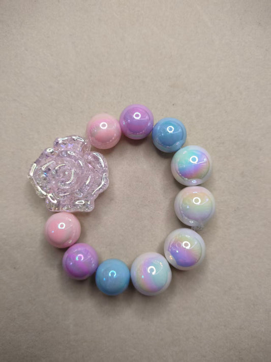UV  ROSE charm beads