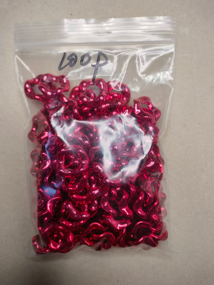 16mm Mix Spacer Beads, Wavy Spacer