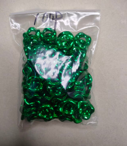 16mm Mix Spacer Beads, Wavy Spacer