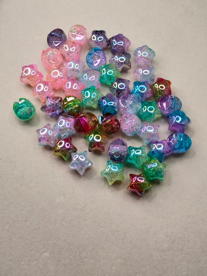 UV Star Glitter Beads