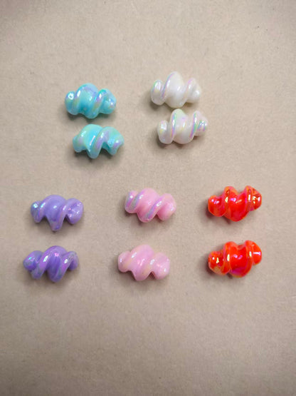 Spiral Pasta Beads