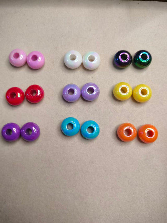 Colorful Acrylic Spacer Beads