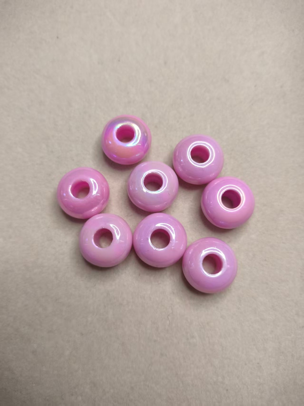 Colorful Acrylic Spacer Beads