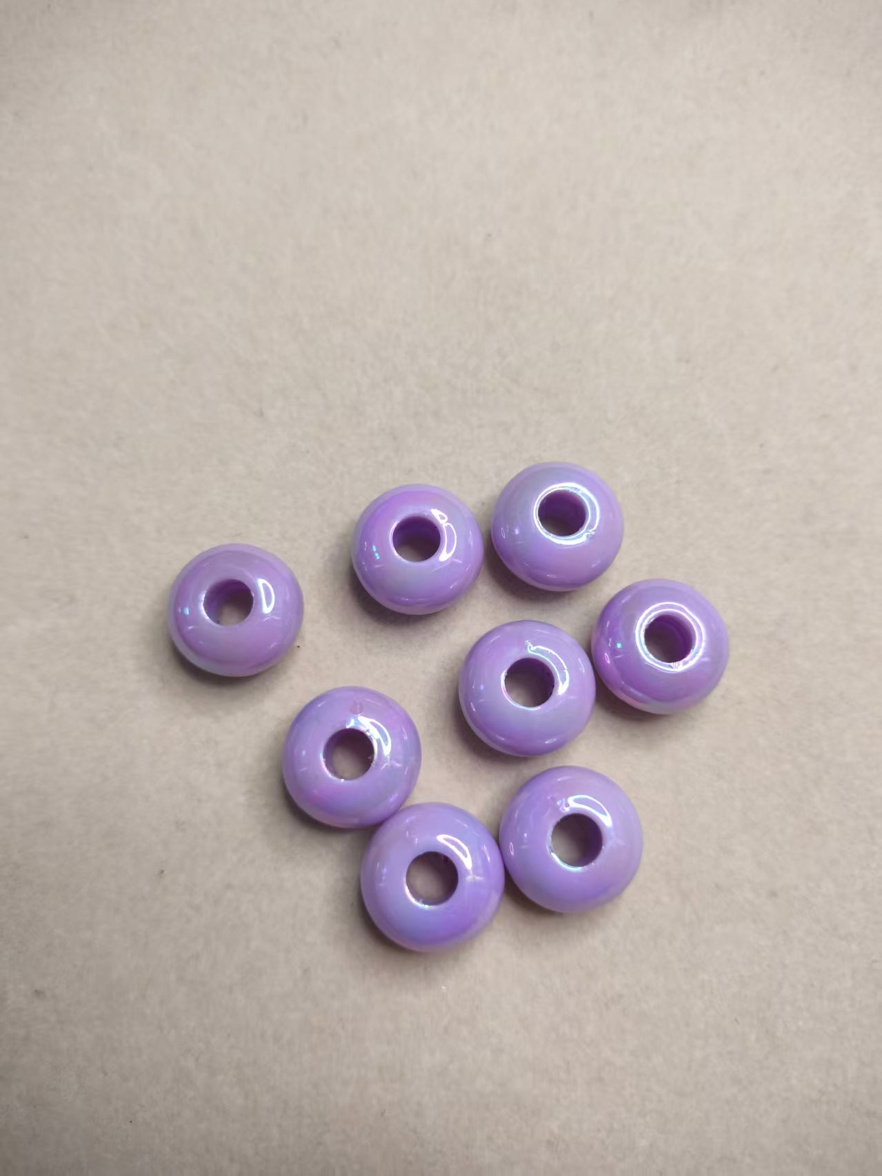 Colorful Acrylic Spacer Beads