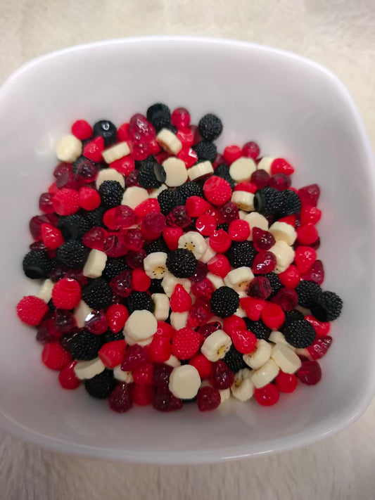 Miniature Fruits for cream-glue projects