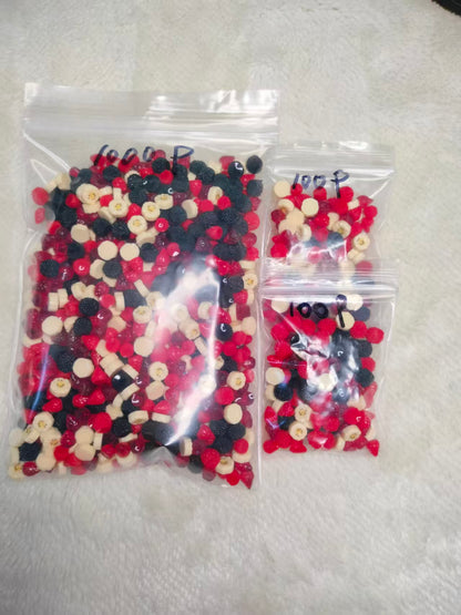 Miniature Fruits for cream-glue projects