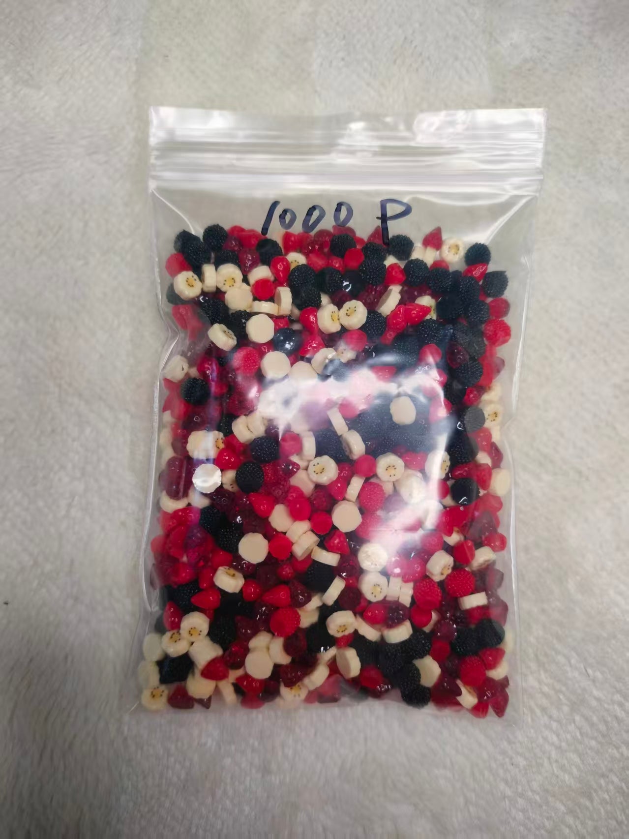 Miniature Fruits for cream-glue projects