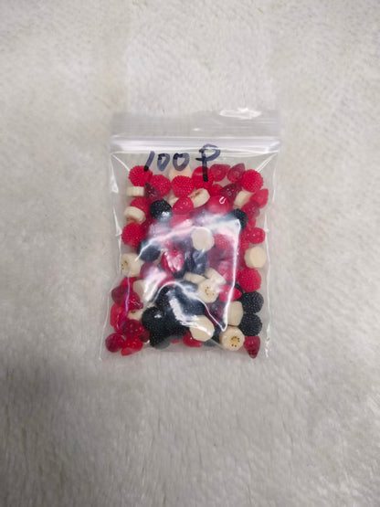 Miniature Fruits for cream-glue projects