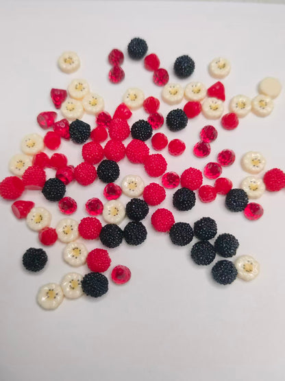 Miniature Fruits for cream-glue projects