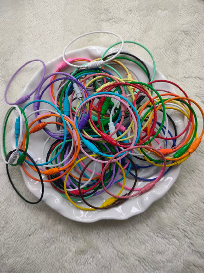 Colors Bulk Cable Keychain