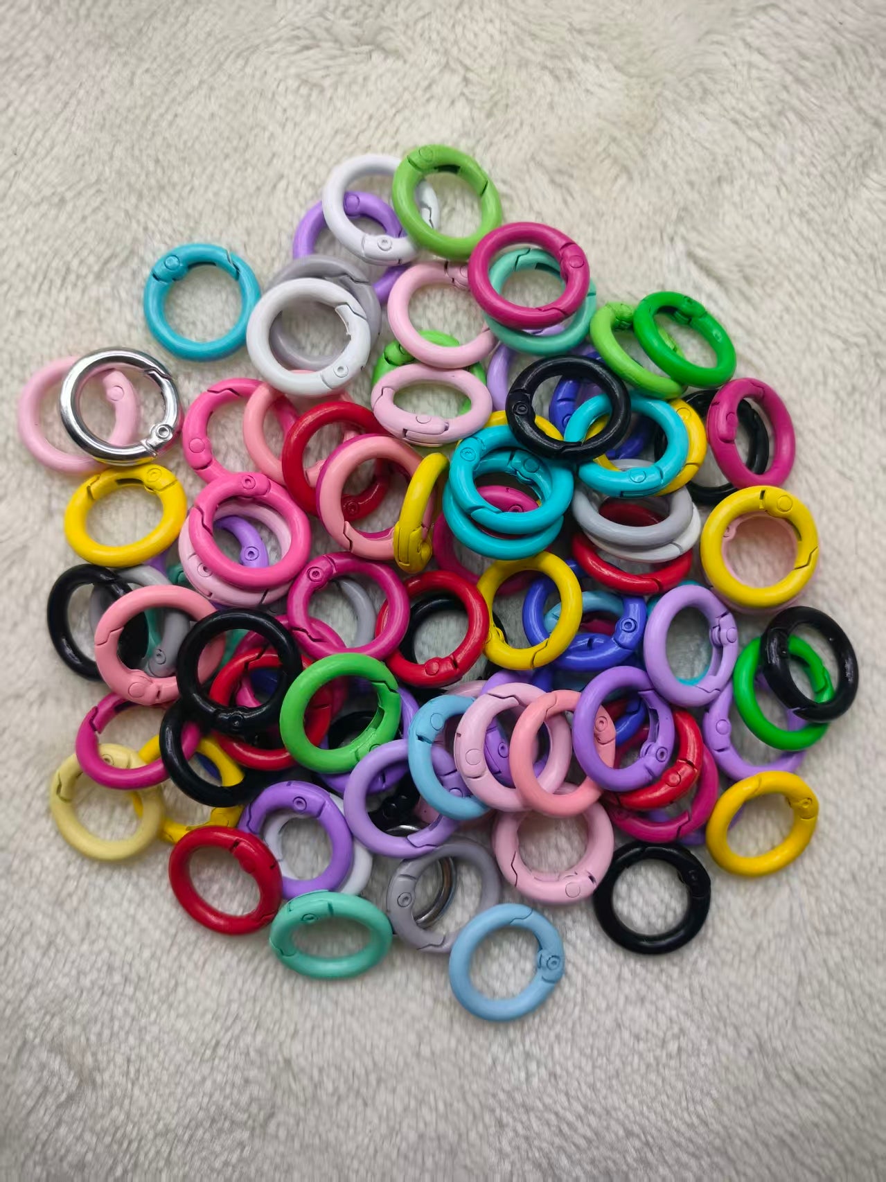 Alloy Round Spring Clips