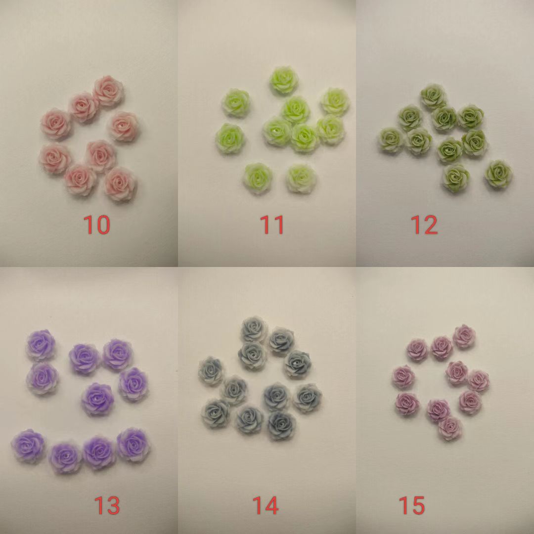 3D Flower Charms for Nail Charms, Nail Art,  DIY