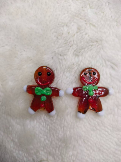 Christmas Glass Beads