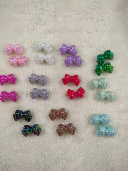 🎀Acrylic  UV Bow Beads