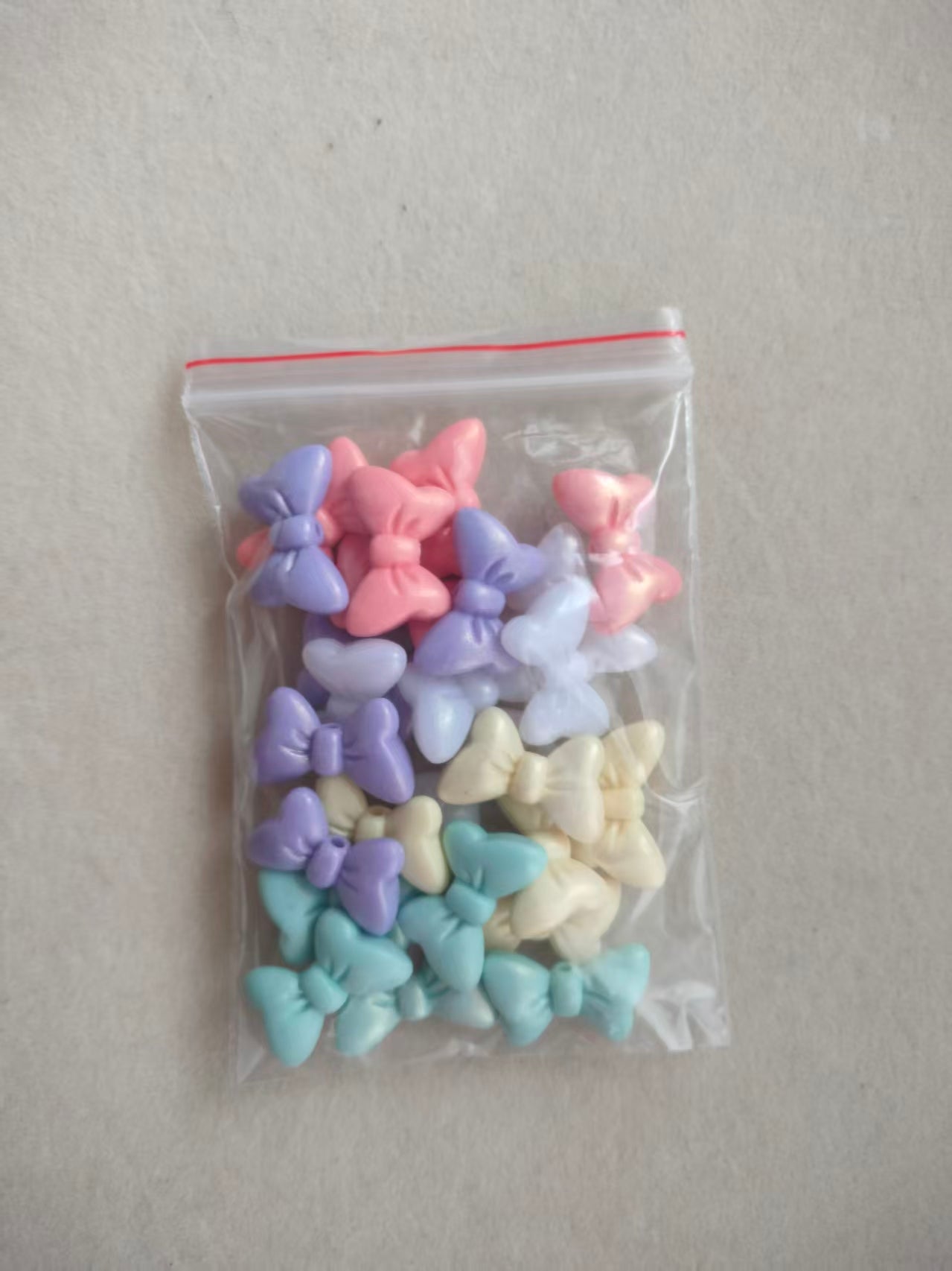 DIY Acrylic Candy Color  Bow Beads